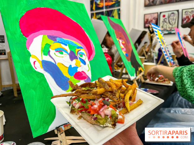 Brunch & paint, l'insolite brunch créatif de la Galerie Wawi - 755AA782 EF4B 4B38 A747 80C563DF8826