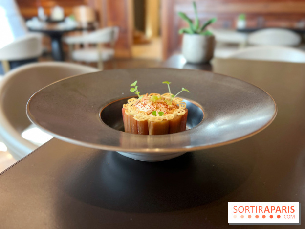 Trente-Trois, Maison Villeroy - Dessert rhubarbe