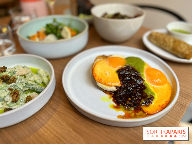 Restaurant Lou - Tostada oeufs au plat