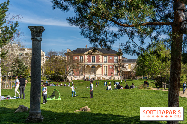 Parc de la Folie Saint-James à Neuilly-sur-Seine