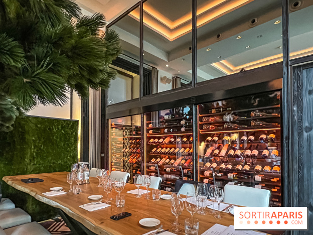 Le Café de l'Homme rouvre ses portes avec une nouvelle déco - cave à vin