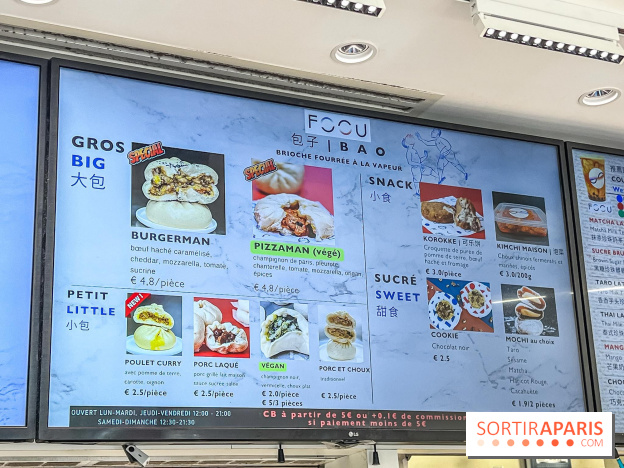 Foou, le bao street food et bubble tea de Saint-Michel à Paris