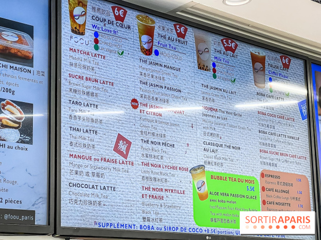 Foou, le bao street food et bubble tea de Saint-Michel à Paris