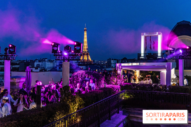 La terrasse en rooftop du Péninsula 2023 - soirée d’inauguration