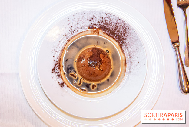 Restaurant Conti tartufo glacé affogato