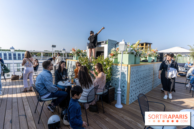 La terrasse d'été en rooftop du Molitor 2023