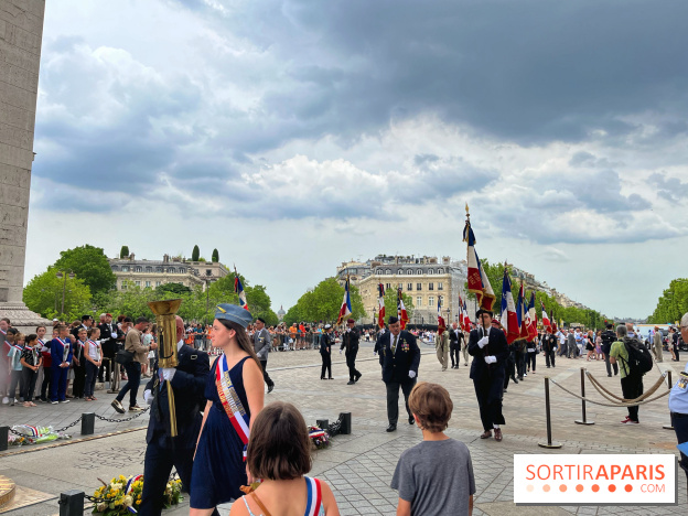 flamme soldat inconnu Arc de Triomphe