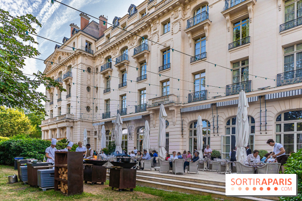 Garden barbecue au Trianon Palace à Versailles