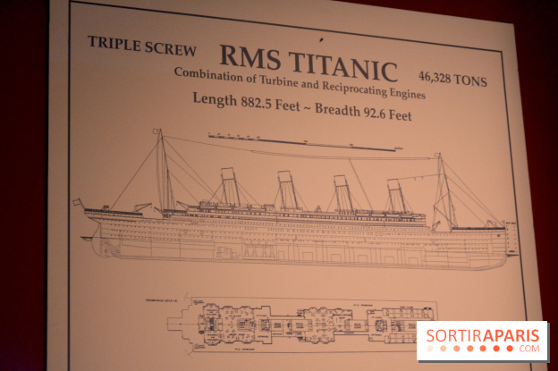 Titanic l'exposition immersive à Paris en 2023