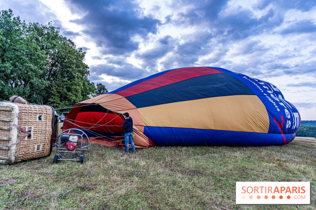 Montgolfière à Fontainebleau, vol au dessus de l'Ile-de-France - A7C8951