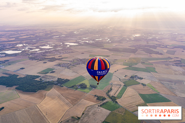 Montgolfière à Fontainebleau, vol au dessus de l'Ile-de-France