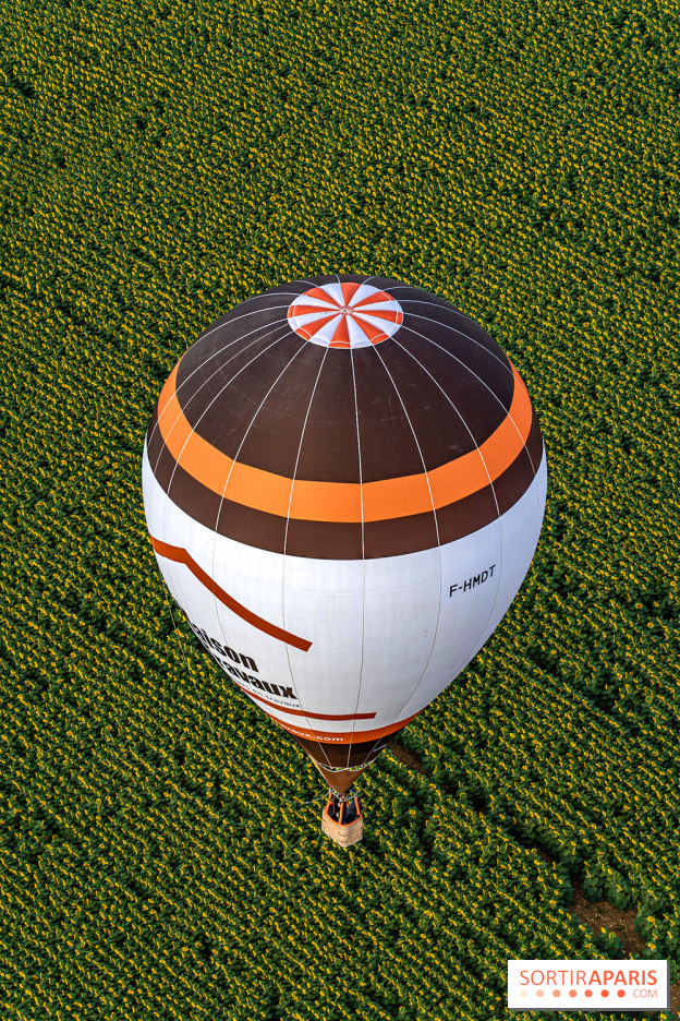 Montgolfière à Fontainebleau, vol au dessus de l'Ile-de-France - A7C9027