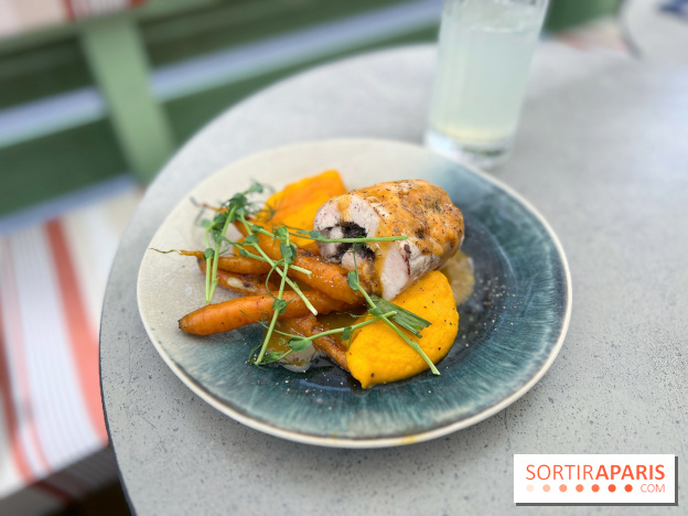 Braisenville - Ballotine volaille sauce abricot