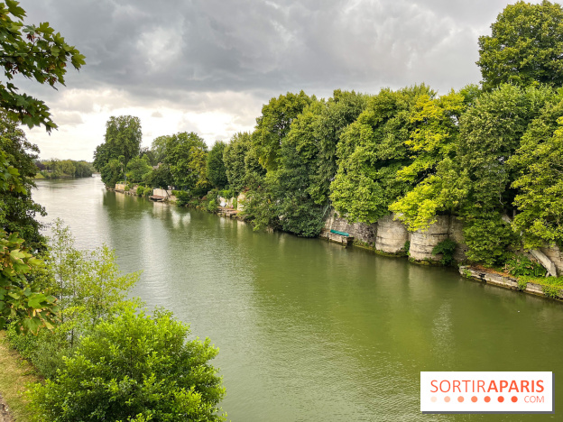 Le long de l'Oise, entre Auvers-sur-Oise et l'Isle-Adam