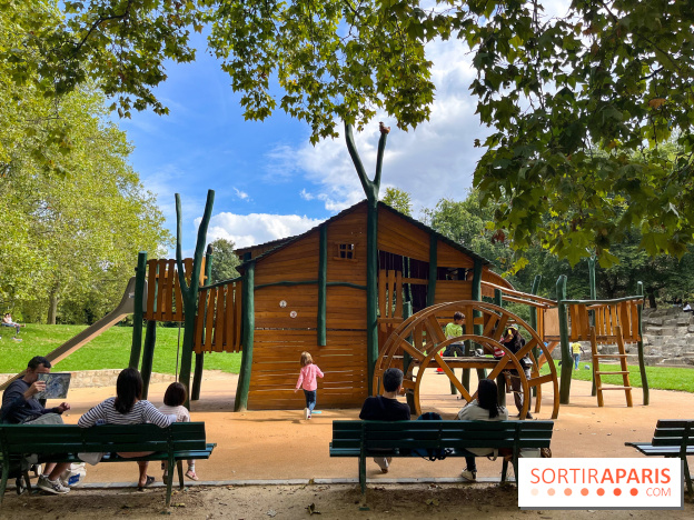 Le parc Georges Brassens, pour se croire à la campagne dans le 15e
