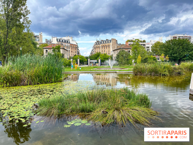 Le parc Georges Brassens, pour se croire à la campagne dans le 15e
