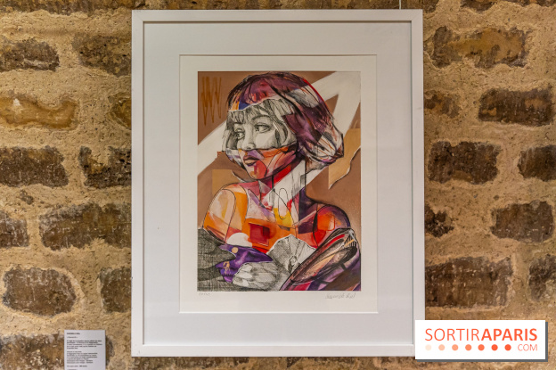 Exposition street-art Fragments par Ensemble Réel a l’église de la Madeleine