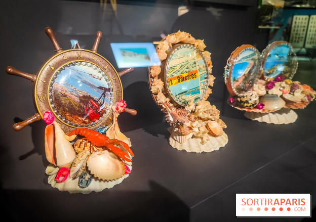 Nouvelles du paradis, la carte postale de vacances : l'exposition ensoleillée au Musée de la Poste - IMG20230905193206