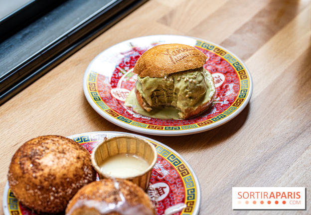 Yansai, restaurant de street Food asiatique rue Gravilliers - Paris 3e -  ice burger