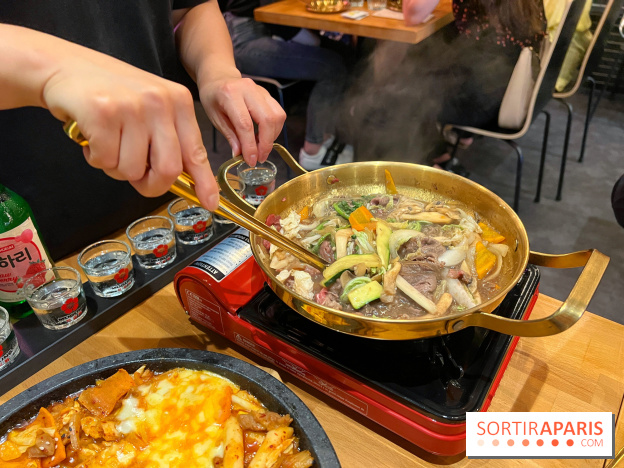 Mugung - Fondue coréenne et corn cheese chicken