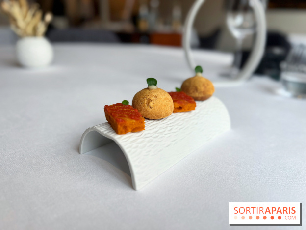 L'Aube par Thibault Nizard - Amuse-bouches tomates