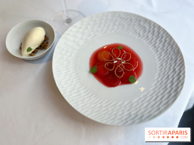 L'Aube par Thibault Nizard - Dessert prune et lavande