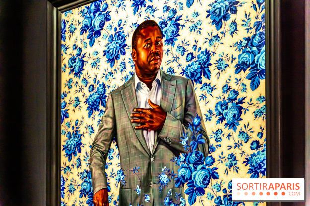 Exposition Kehinde Wiley - Dédale du Pouvoir - Musée du Quai Branly Jacques Chirac - photos  -  A7C2053