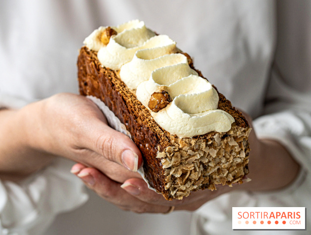 Atelier Fargo, la pâtisserie artisanale gourmande au levain naturel  -  millefeuille