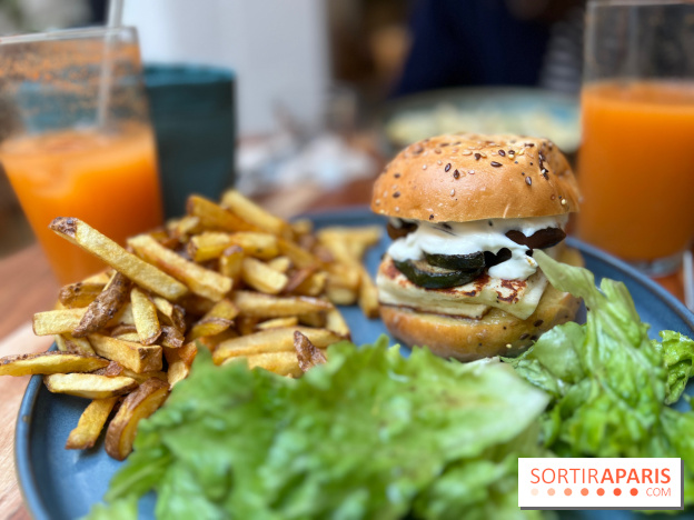 Arkose Strasbourg Saint-Denis - Burger halloumi