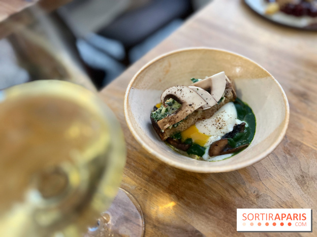 A Table ! - Oeuf parfait, champignons persillade