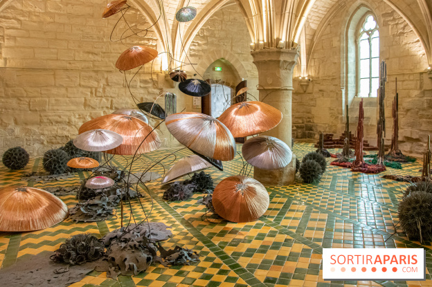 Exposition Entre Les Murs de Tanja Smeets et Karin van Dam Abbaye de Maubuisson