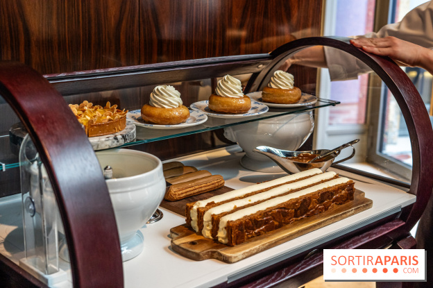 Le 19.20 by Norbert Tarare, le nouveau restaurant du Prince de Galles - photos -  chariot desserts