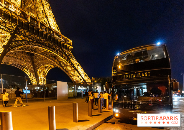 Bus Saint Germain 1920 - dîner dans un bus en traversant Paris  -  A7C3691