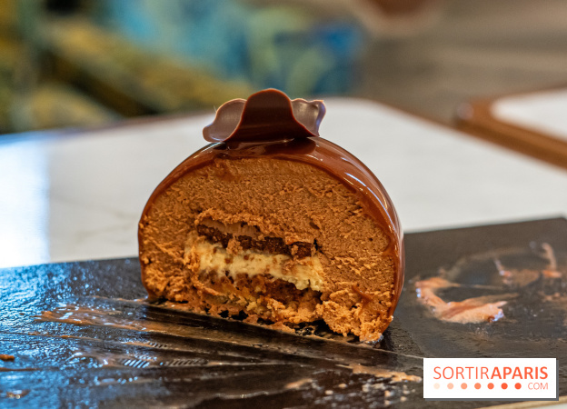 Bûche de Noël du Saint James 2023 par Jeanne Lacourt