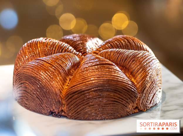 La Bûche de Noël du George V Paris 2023 et la Galette des Rois 2024
