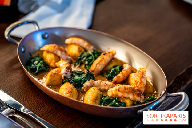 Bistrot Podium, le restaurant festif avec la carte de Glenn Viel -  Les quenelles de cabillaud et langoustine