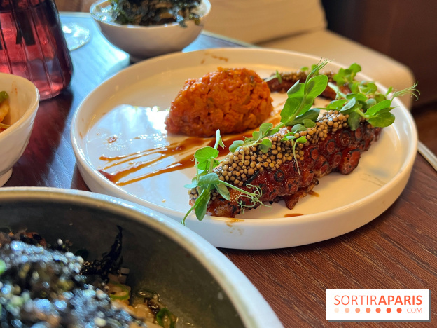 OMA au Château des Fleurs - Poulpe kimchi