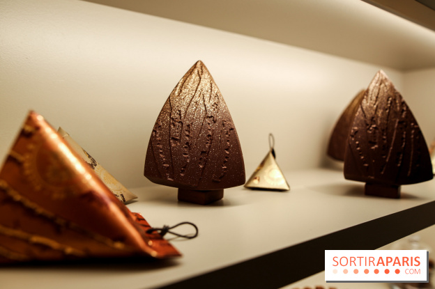 Bûche et chocolats de Noël 2023 signés Alléno & Rivoire