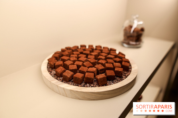 Bûche et chocolats de Noël 2023 signés Alléno & Rivoire - IMG 0977