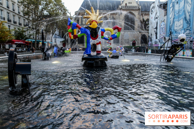 La Fontaine Stravinsky restaurée à Paris, nos photos
