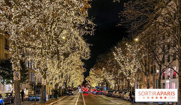 Les illuminations de Noël 2023 de l'Avenue Montaigne - cérémonie et décors féériques