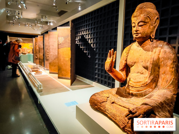 Exposition A la cour du Prince Genji : l'imaginaire japonaise se dévoile au musée Guimet  - IMG20231121093752