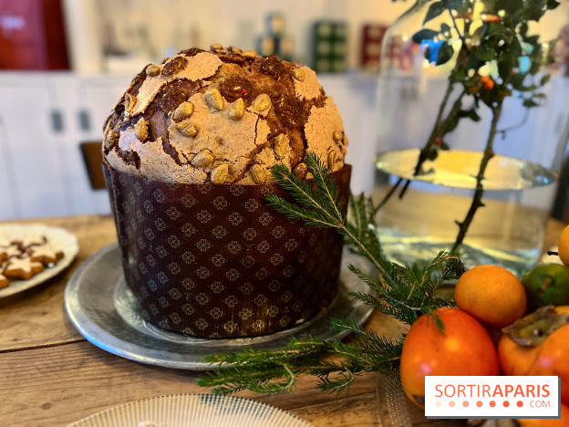 Panettone de Noël 2023 Christophe Louie x Dammann Frères