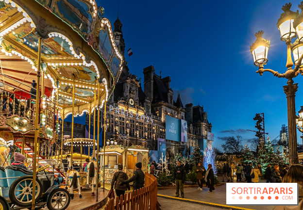 Marché de Noël de l'Hôtel de Ville 2023 spécial JO 2024 -  A7C9425