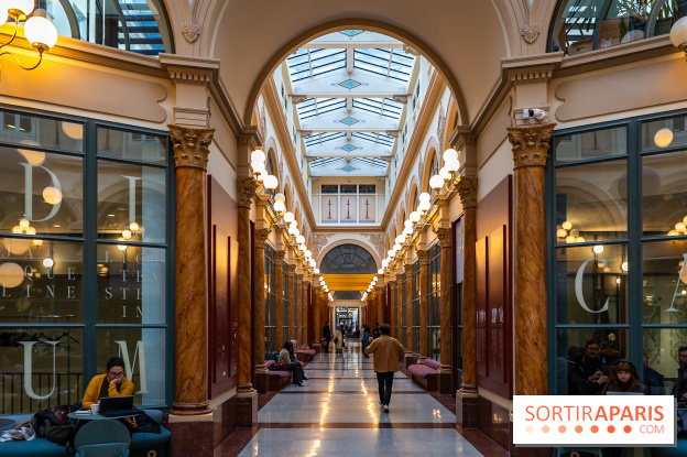 La Galerie Colbert, le passage parisien, voisin de la Galerie Vivienne - A7C03065