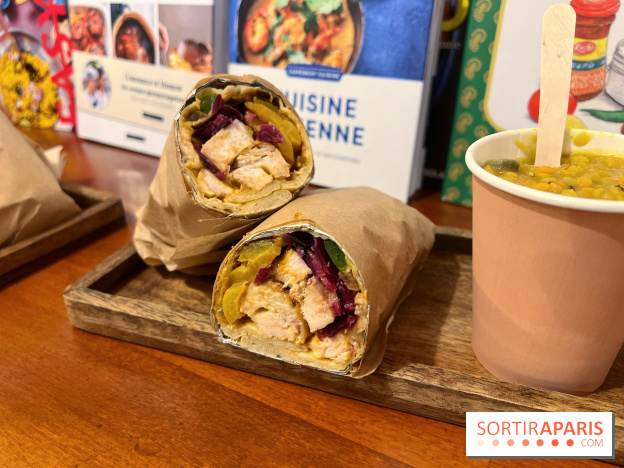 Kuna, naan indien façon street-food - Naan poulet