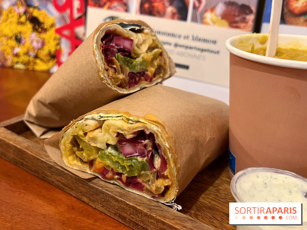 Kuna, naan indien façon street-food - Naan courge