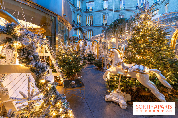 Le Tea Time du Joy à l'Hôtel Fouquet's sur sa terrasse d'hiver enchantée
