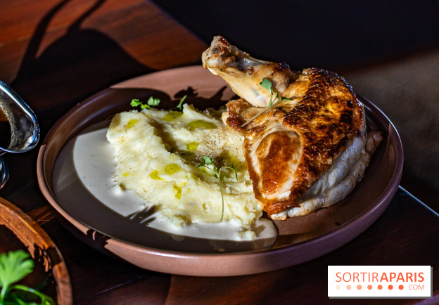 Maison Jaune, le restaurant-péniche de Boulogne-Billancourt -  suprême de volaille