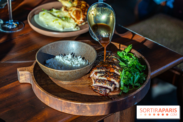 Maison Jaune, le restaurant-péniche de Boulogne-Billancourt -  magret de canard